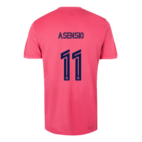 Maillot Football Real Madrid Exterieur NO.11 Asensio 2020-21 Rose
